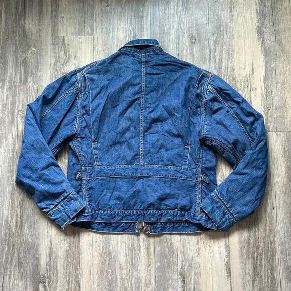 Vintage 50s Key Imperial Sanforized Denim Work Jacket Size Small - Picture 5 of 5